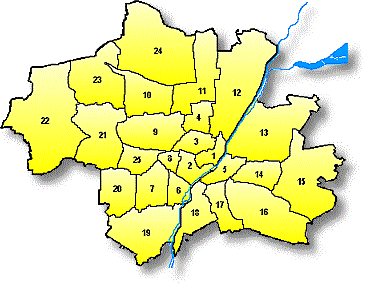 Münchner Stadtbezirke