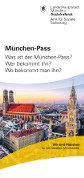 Titelbild der Broschüre: München Pass