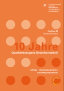 Titelbild der Broschüre: 10 Jahre Quartierbezogene Bewohnerarbeit