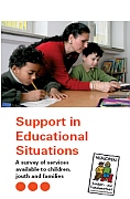 Titelbild der Broschüre: Hilfen zur Erziehung - Support in Educational Situations