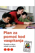 Titelbild der Broschüre: Hilfen zur Erziehung - Plan za pomoć kod vaspitanja   Ponuda za decu, mlade i porodice