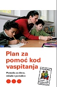 Titelbild der Broschüre: Hilfen zur Erziehung - Plan za pomoć kod vaspitanja   Ponuda za decu, mlade i porodice