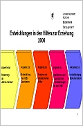 Titelbild der Broschüre: Entwicklungen in den Hilfen zur Erziehung 2006
