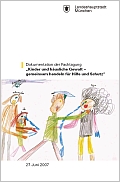 Titelbild der Broschüre: Dokumentation der Fachtagung
