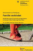 Titelbild der Broschüre: Dokumentation zu Fachtagung:
Familie verbindet