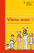 Titelbild der Broschüre: Komm mit! Kinder und Familien entdecken München / Viens avec! (französisch)