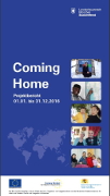 Titelbild der Broschüre: Coming Home Projektbericht 2016 