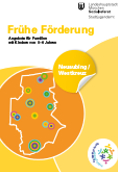 Titelbild der Broschüre: Frühe Förderung Angebote für Familien in Neuaubing   Westkreuz