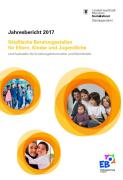 Titelbild der Broschüre: Beratungsstellen für Eltern, Kinder und Jugendliche
und Fachstelle für Erziehungsinformation und Elternbriefe<br>
Jahresbericht 2017