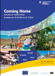Titelbild der Broschüre: Coming Home Projektbericht Juli 2020 bis Dezember 2022