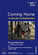Titelbild der Broschüre: Coming Home   Projektbericht 2005 2006