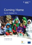 Titelbild der Broschüre: Coming Home Projektbericht 2013 2014