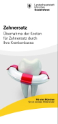 Titelbild der Broschüre: Zahnersatz