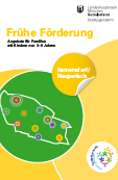 Titelbild der Broschüre: Frühe Förderung Angebote für Familien in Ramersdorf / Neuperlach