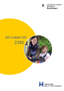 Titelbild der Broschüre: Patenprojekt Jahresbericht 2016