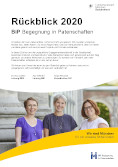 Titelbild der Broschüre: BiP Begegnung in Patenschften Jahresbericht 2020