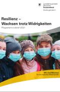 Titelbild der Broschüre: Pflegeelternrundbrief I/2021<br>Resilienz – Wachsen trotz Widrigkeiten