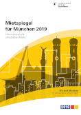 Titelbild der Broschüre: Mietspiegel für München 2019